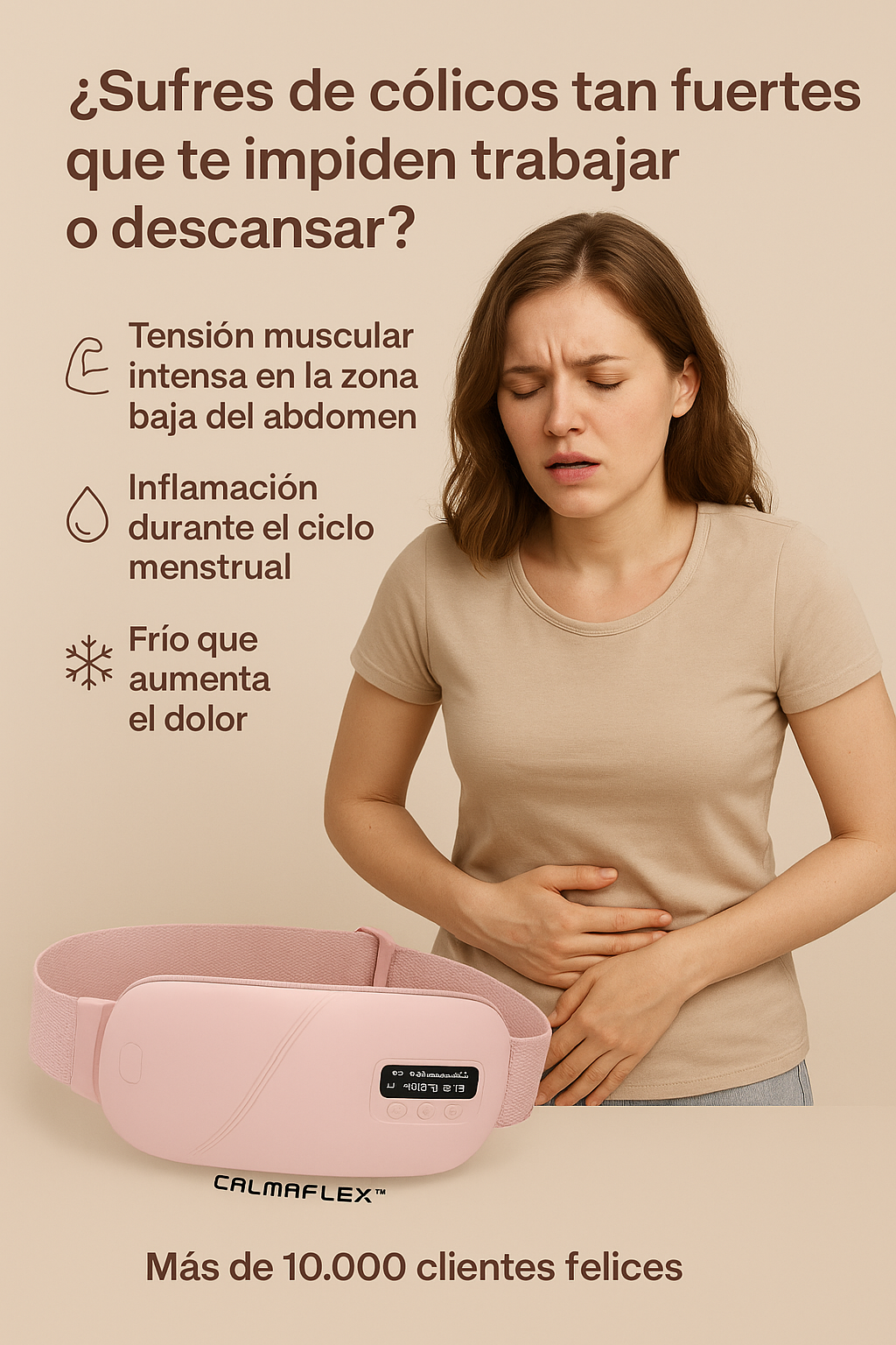 CalmaFlex™ | Tu Botón Anti-Dolor Personal