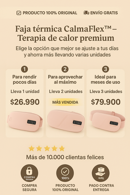 CalmaFlex™ | Tu Botón Anti-Dolor Personal